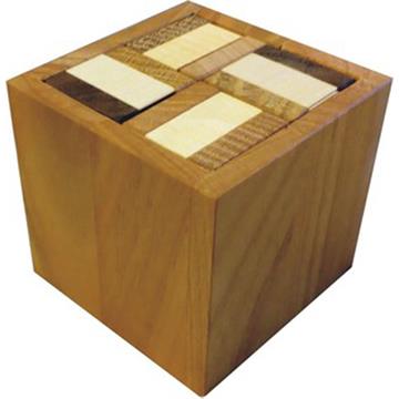 פאזל כדורים מעץ תלת מימדי akiyama packing box