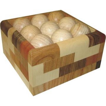 פאזל חלח מימד  מעץ רשה לפתרון try-bal 332-panel box