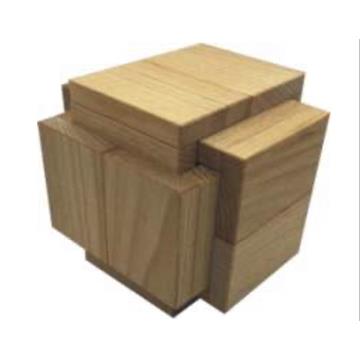  פאזל קופסא מעץ תלת מימדי double desk box